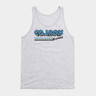 County Laois / Irish Retro County Pride Design Tank Top